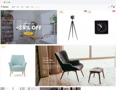 Furniture for home demo storefront