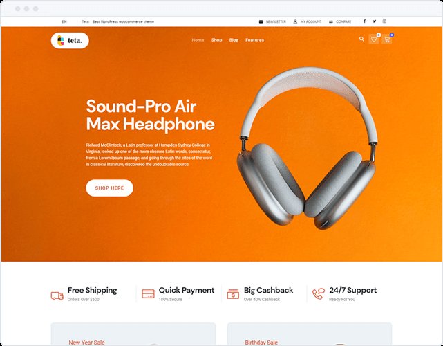 Audio Store demo storefront