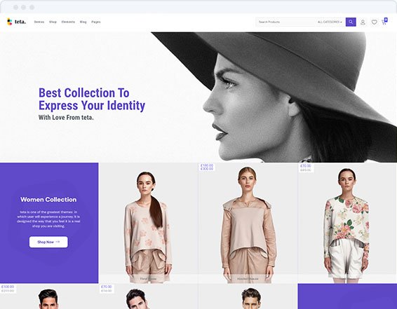 Fashion Carousel demo storefront